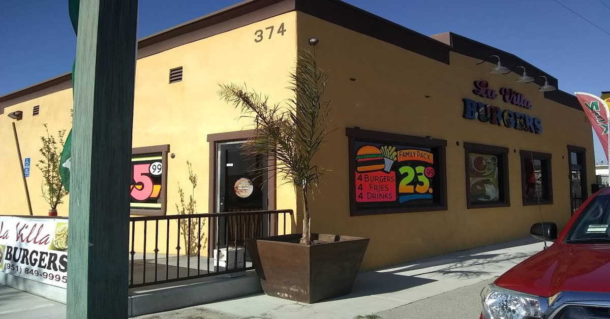 La Villa Burgers, E Ramsey St EBT Restaurant