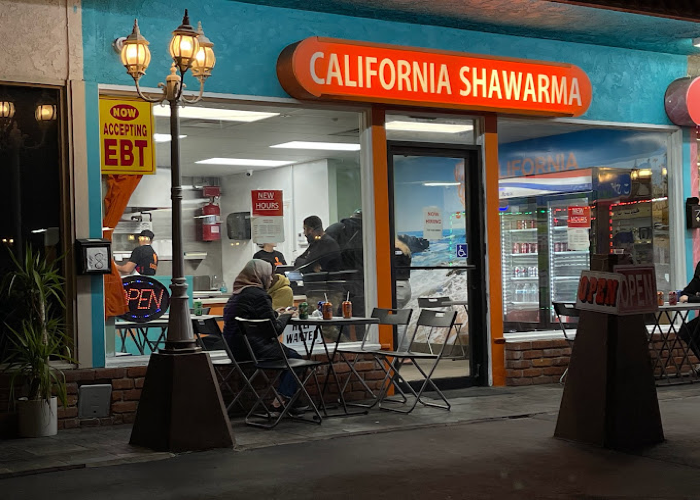 California Shawarma, S. Brookhurst St EBT Restaurant