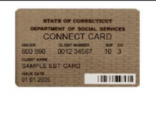 Connecticut Snap EBT card
