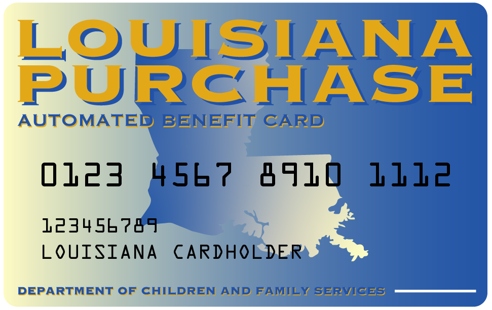 Louisiana Snap EBT card