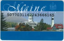Maine Snap EBT card
