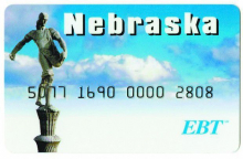Nebraska Snap EBT card
