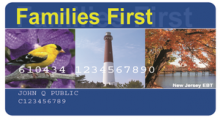 New Jersey Snap EBT card