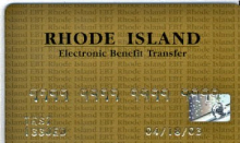 Rhode Island Snap EBT card