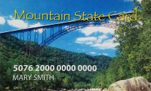 West Virginia Snap EBT card