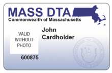 Massachusetts Snap EBT card